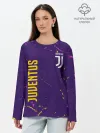 Лонгслив женский. Хлопок / JUVENTUS / ЮВЕНТУС