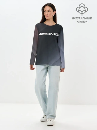 Лонгслив женский. Хлопок / MERCEDES / МЕРСЕДЕС