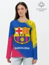 Лонгслив женский. Хлопок / BARCELONA / БАРСЕЛОНА