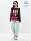 Лонгслив женский. Хлопок / BARCELONA / БАРСЕЛОНА