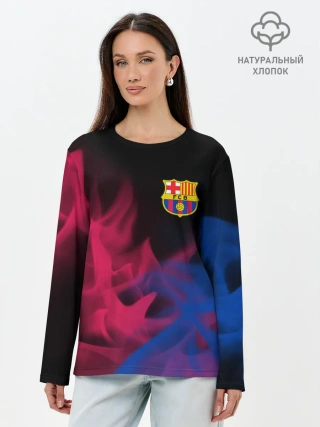 Лонгслив женский. Хлопок / BARCELONA / БАРСЕЛОНА