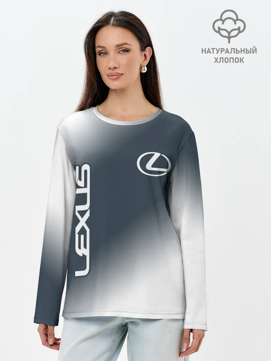 Лонгслив женский. Хлопок / LEXUS / ЛЕКСУС