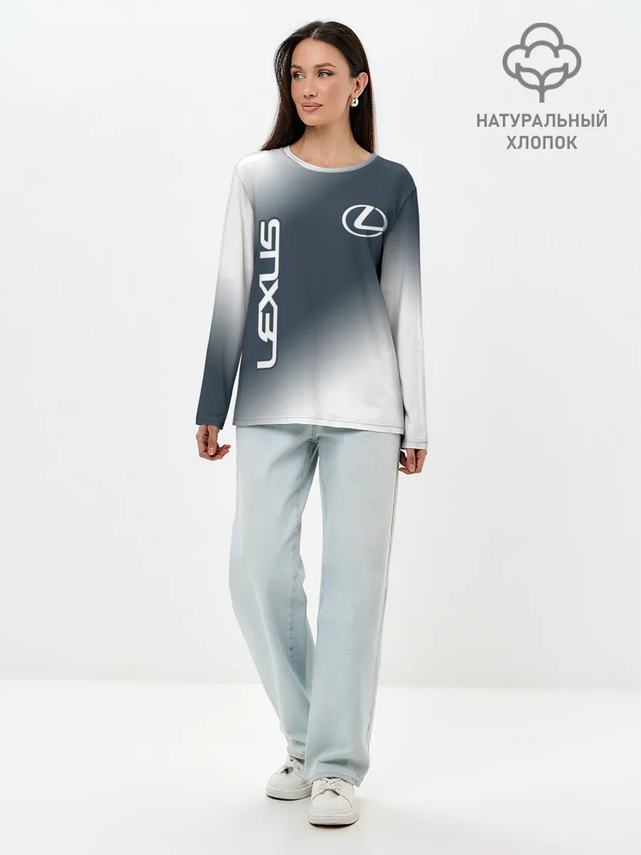 Лонгслив женский. Хлопок / LEXUS / ЛЕКСУС
