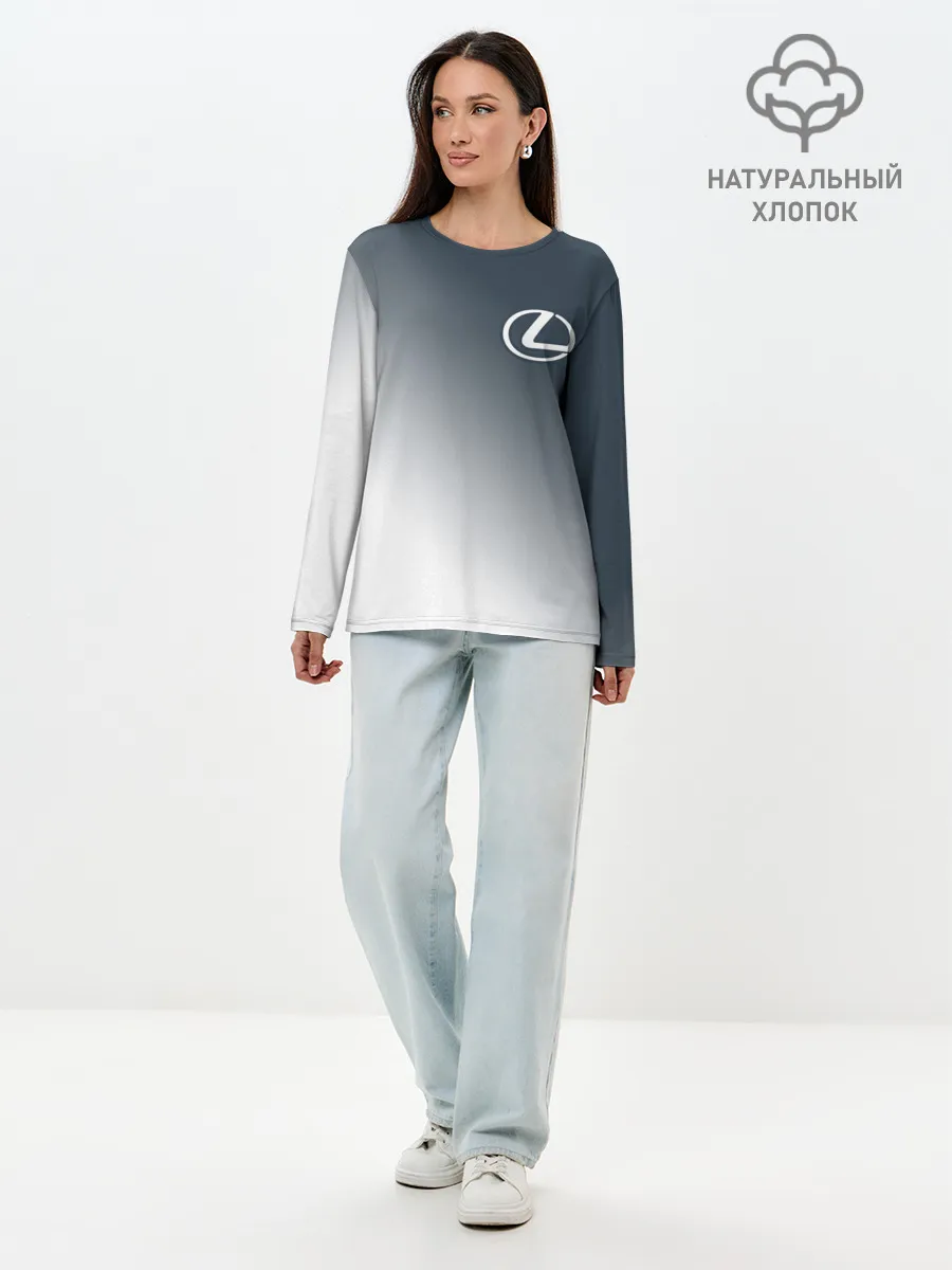 Лонгслив женский. Хлопок / LEXUS / ЛЕКСУС