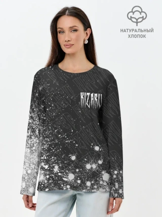 Лонгслив женский. Хлопок / KIZARU / КИЗАРУ