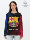 Лонгслив женский. Хлопок / BARCELONA / БАРСЕЛОНА