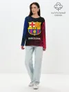 Лонгслив женский. Хлопок / BARCELONA / БАРСЕЛОНА
