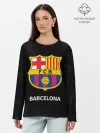 Лонгслив женский. Хлопок / BARCELONA / БАРСЕЛОНА
