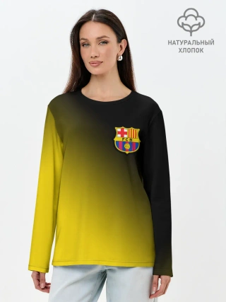 Лонгслив женский. Хлопок / BARCELONA / БАРСЕЛОНА