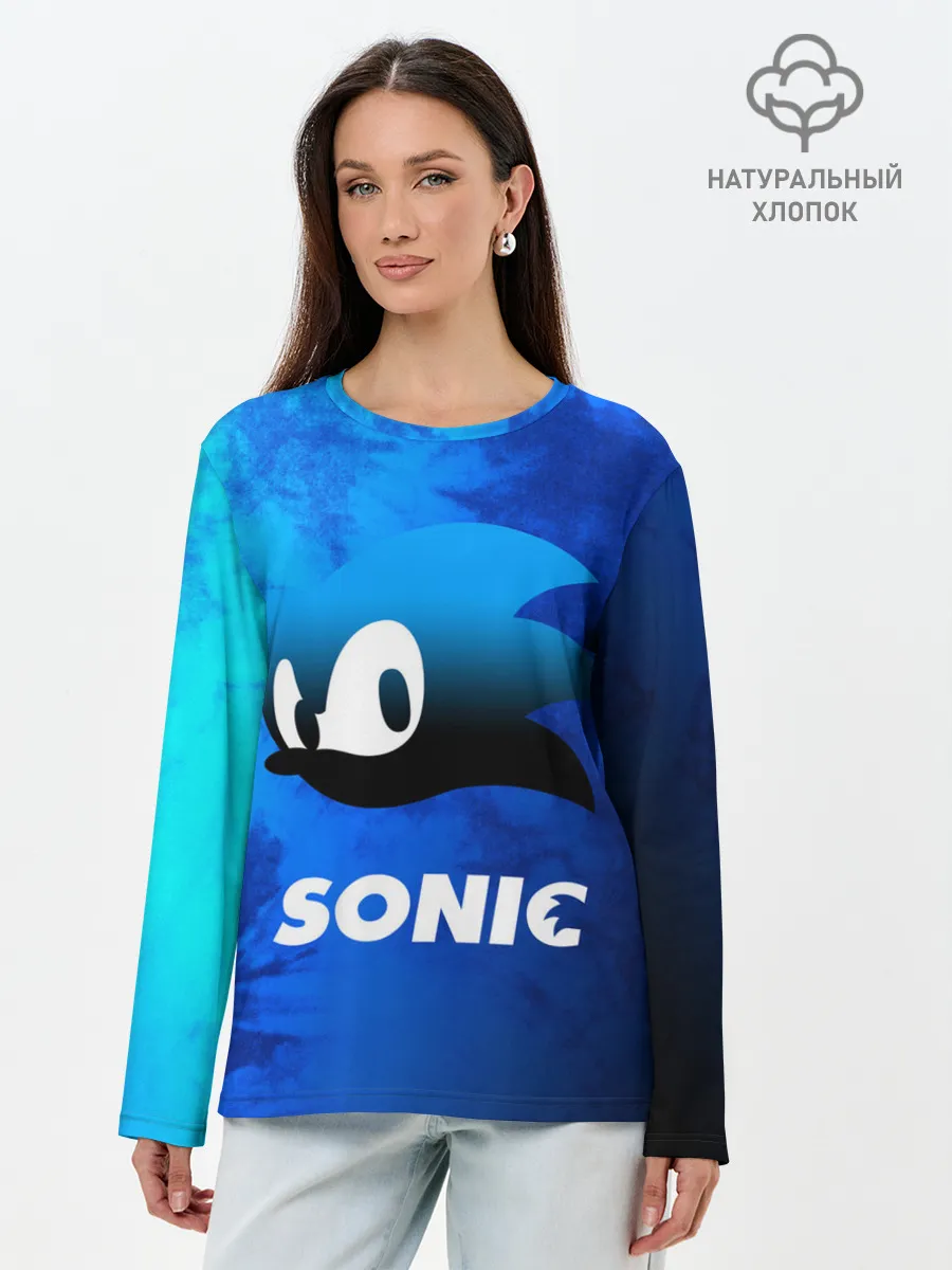 Лонгслив женский. Хлопок / СОНИК / SONIC