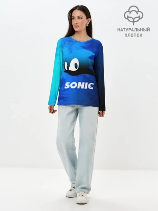 Лонгслив женский. Хлопок / СОНИК / SONIC