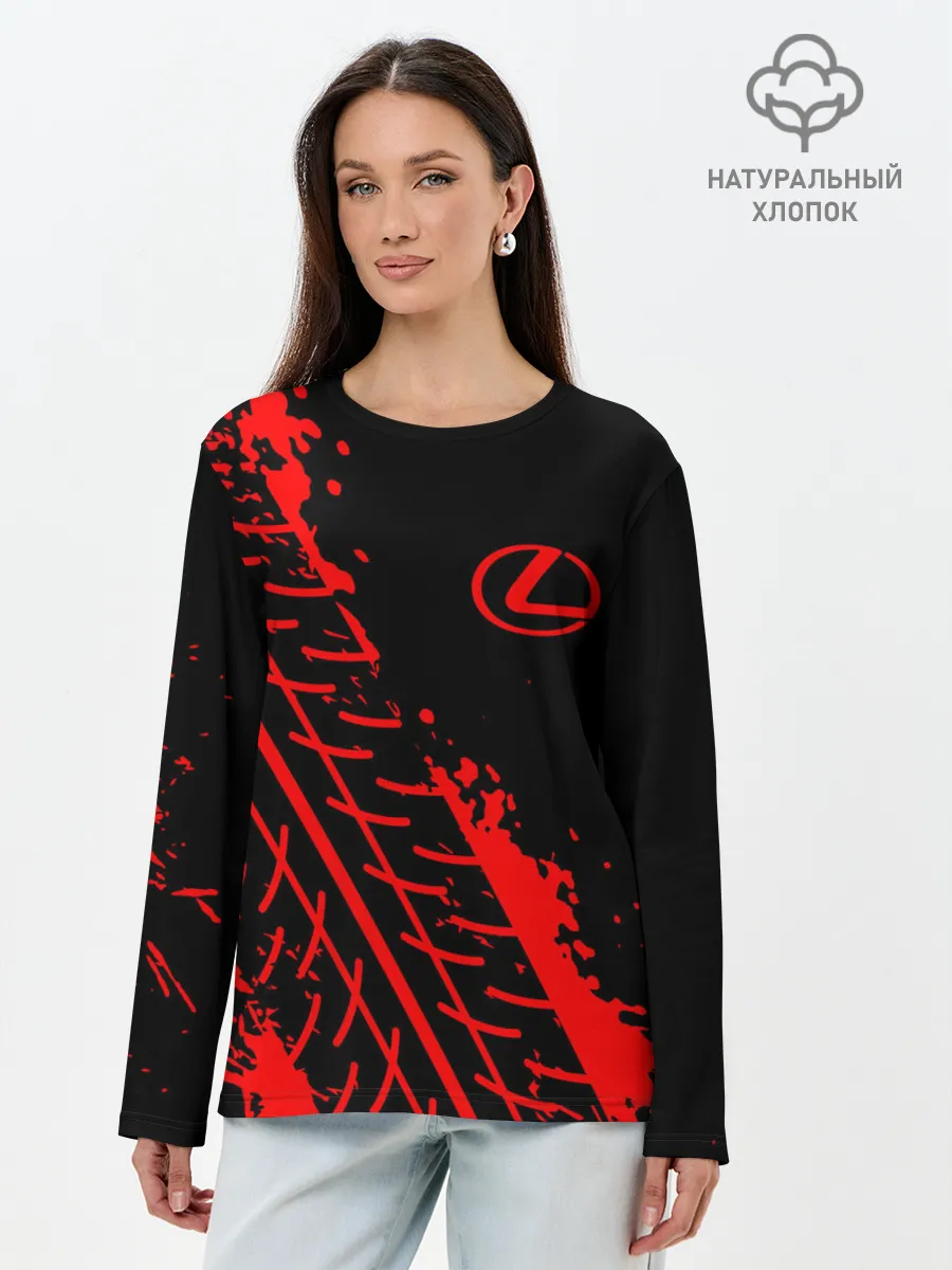 Лонгслив женский. Хлопок / LEXUS / ЛЕКСУС