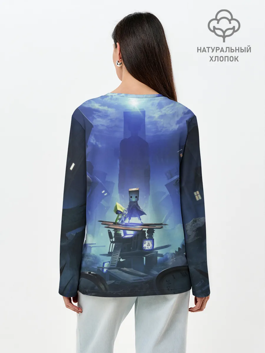 Лонгслив женский. Хлопок / Little Nightmares 2