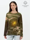 Лонгслив женский. Хлопок / Saturn