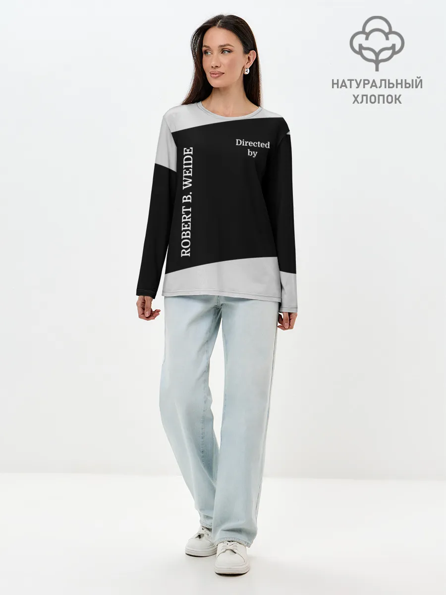 Лонгслив женский. Хлопок / Directed by ROBERT B. WEIDE