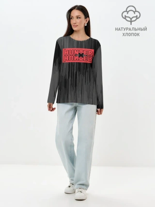 Лонгслив женский. Хлопок / Hunter x Hunter