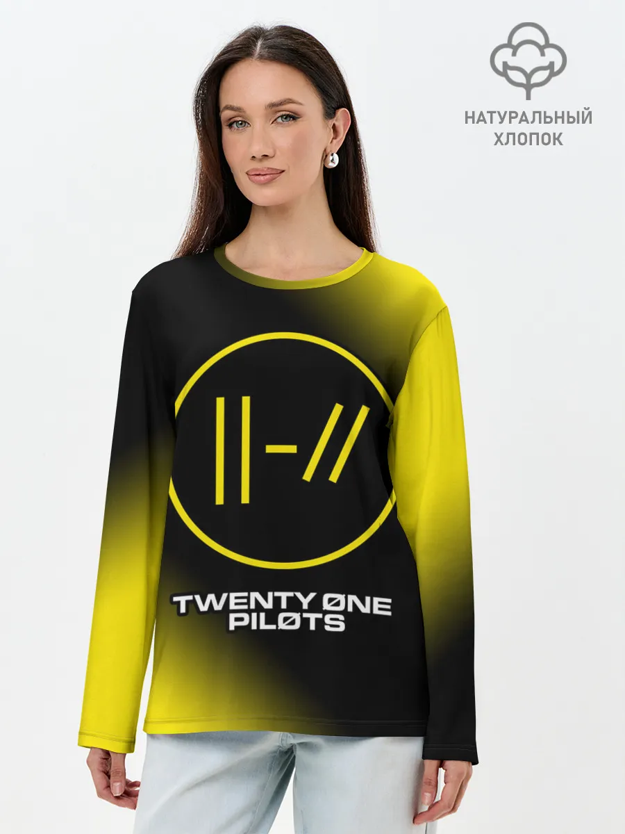 Лонгслив женский. Хлопок / TWENTY ONE PILOTS / 21 PILOTS