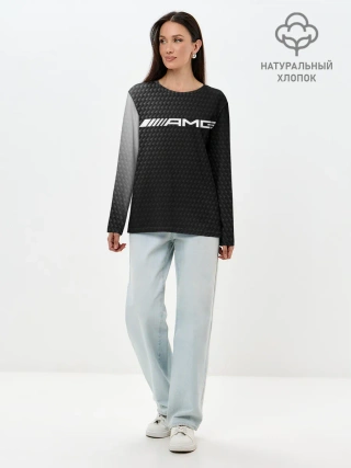 Лонгслив женский. Хлопок / MERCEDES / МЕРСЕДЕС