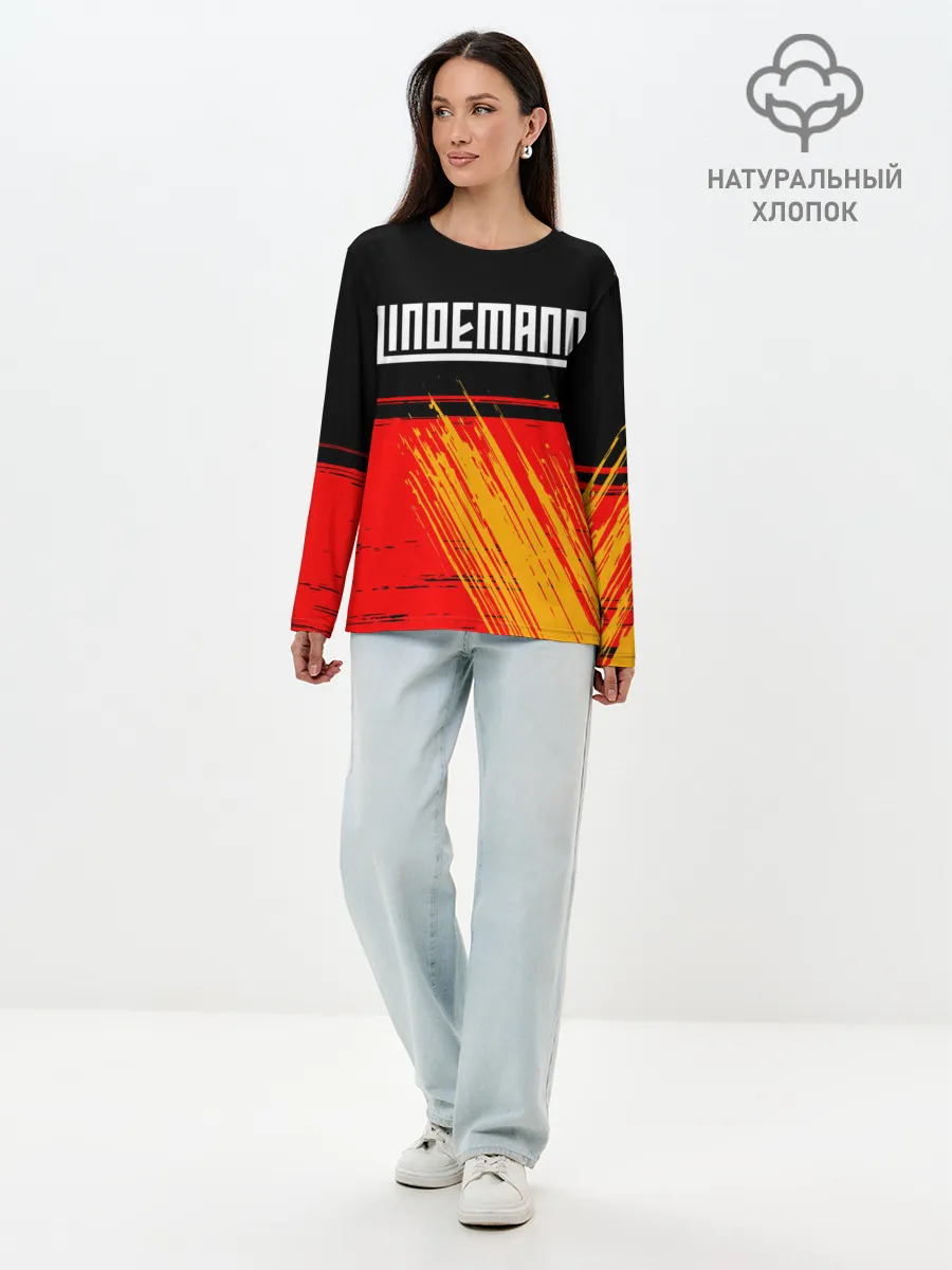 Лонгслив женский. Хлопок / LINDEMANN / ЛИНДЕМАНН