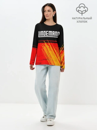 Лонгслив женский. Хлопок / LINDEMANN / ЛИНДЕМАНН