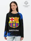 Лонгслив женский. Хлопок / BARCELONA / БАРСЕЛОНА