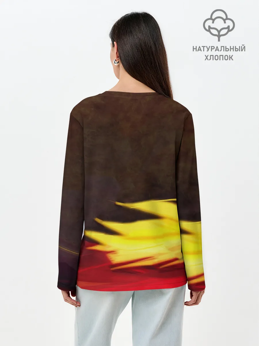 Лонгслив женский. Хлопок / Спасатель