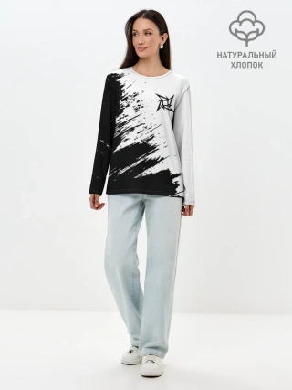 Лонгслив женский. Хлопок / METALLICA / МЕТАЛЛИКА