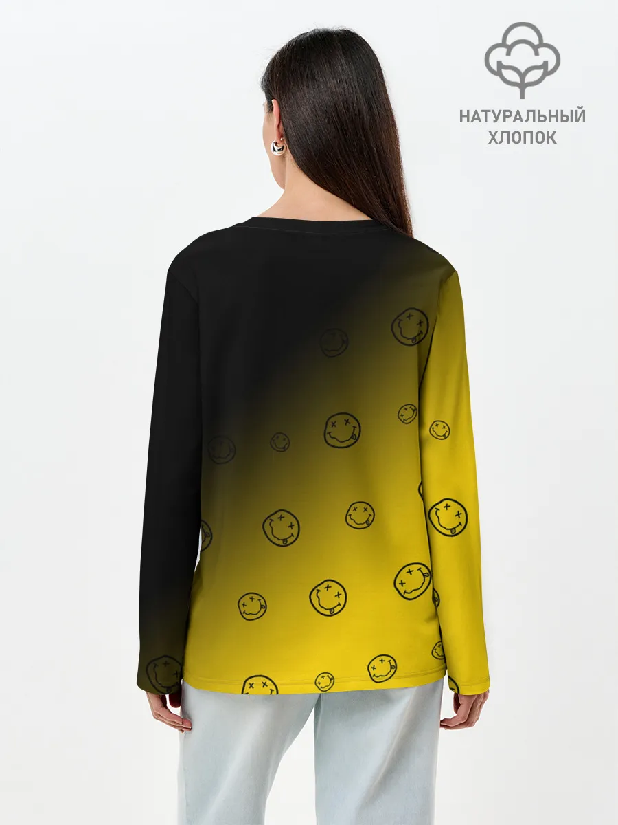 Лонгслив женский. Хлопок / NIRVANA / НИРВАНА