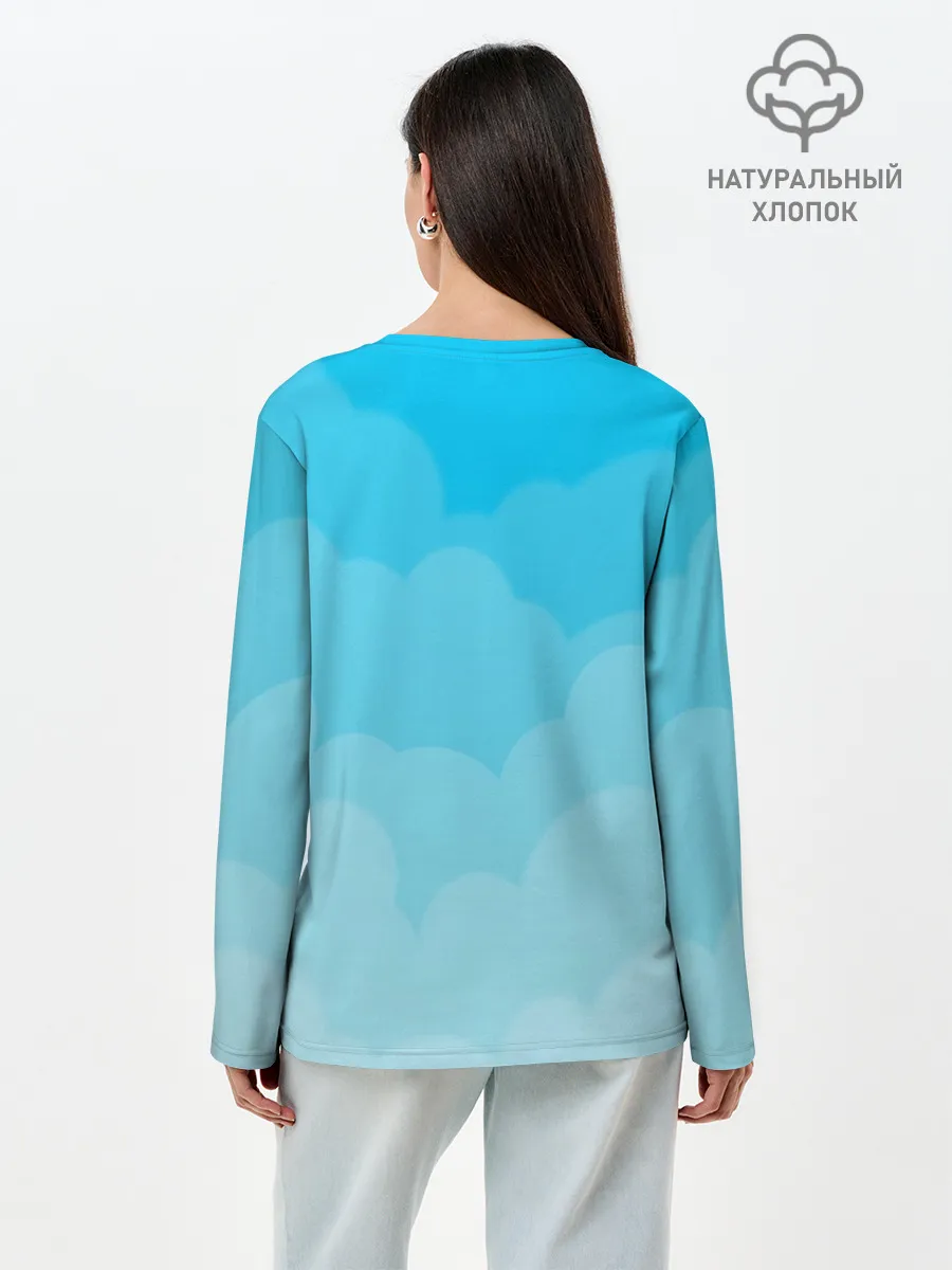 Лонгслив женский. Хлопок / Mario