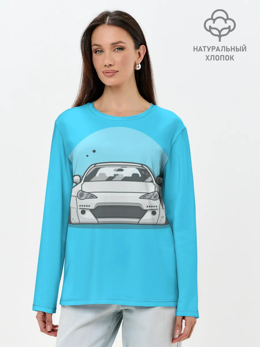 Лонгслив женский. Хлопок / GT86