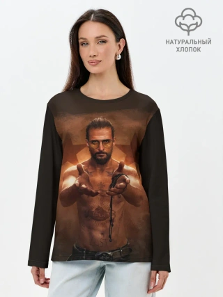 Лонгслив женский. Хлопок / Врата Эдема