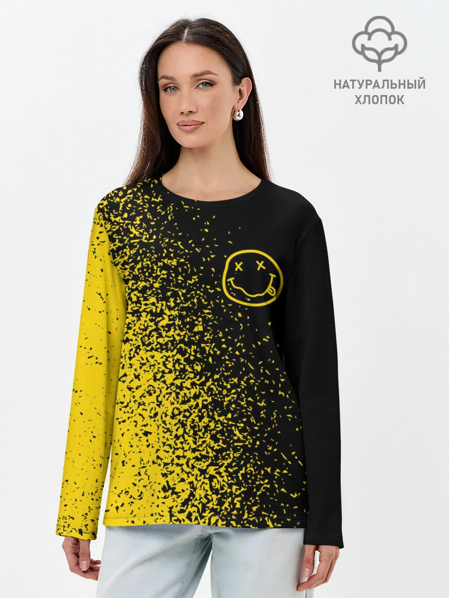 Лонгслив женский. Хлопок / NIRVANA / НИРВАНА