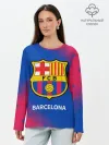 Лонгслив женский. Хлопок / BARCELONA / БАРСЕЛОНА