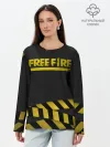 Лонгслив женский. Хлопок / Free Fire