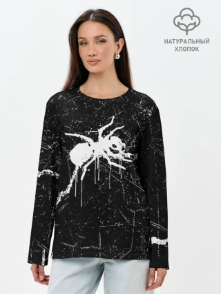 Лонгслив женский. Хлопок / THE PRODIGY.