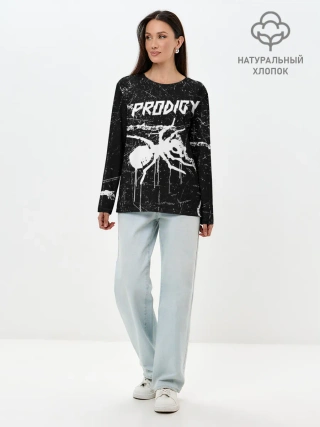 Лонгслив женский. Хлопок / THE PRODIGY.