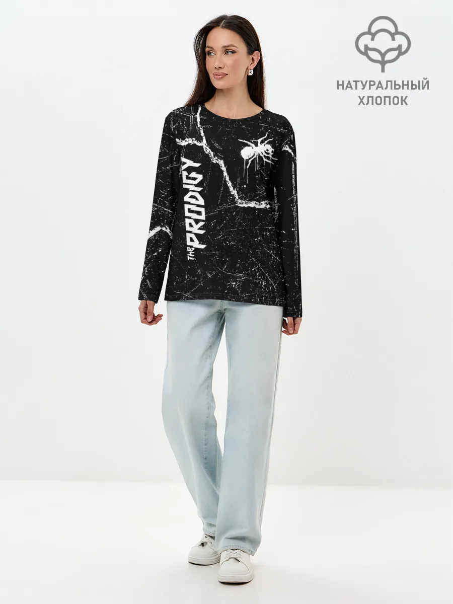 Лонгслив женский. Хлопок / THE PRODIGY.
