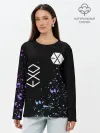 Лонгслив женский. Хлопок / EXO BAND.