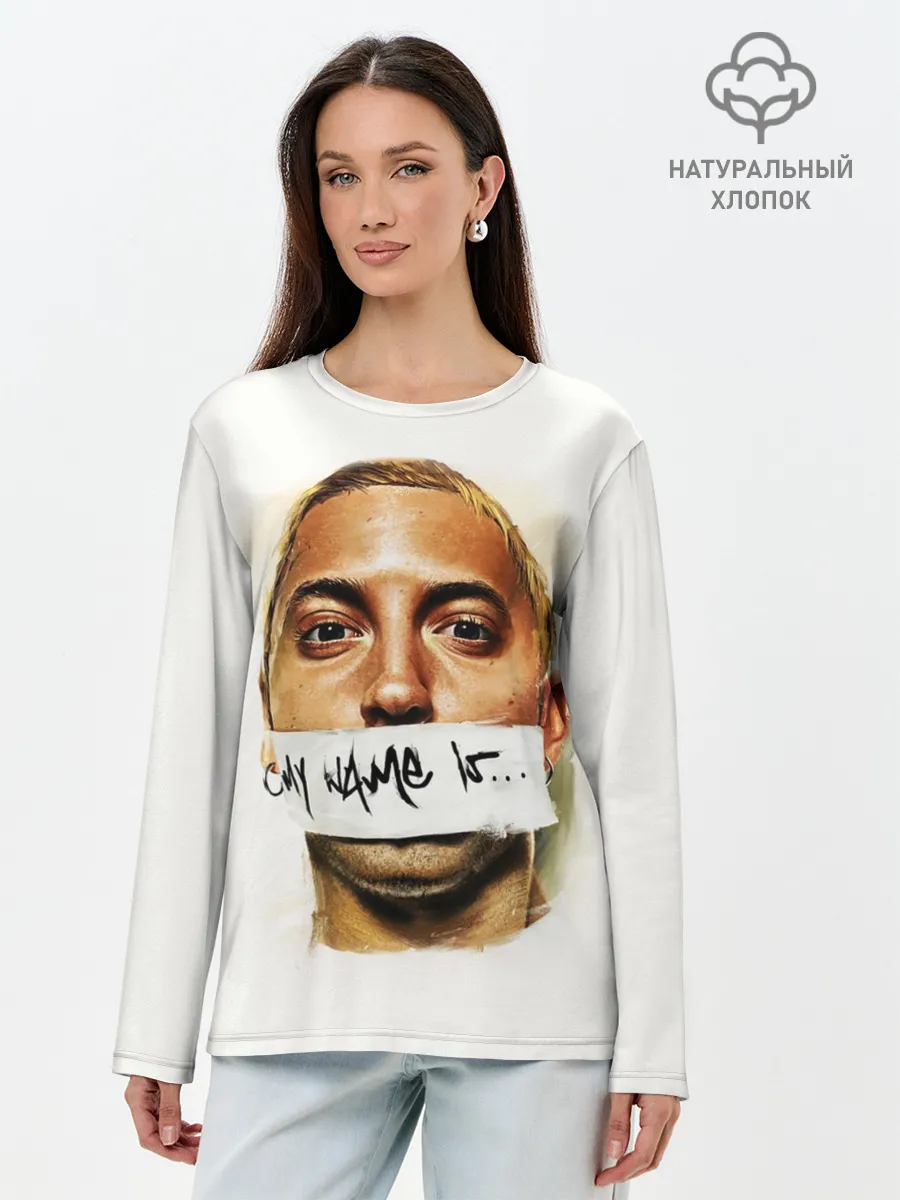 Лонгслив женский. Хлопок / EMINEM