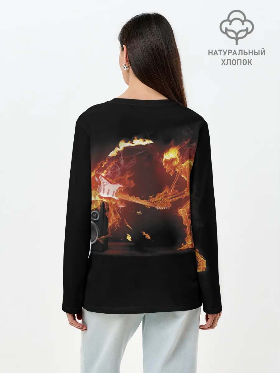 Лонгслив женский. Хлопок / Olga Buzova
