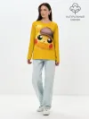 Лонгслив женский. Хлопок / Pikachu Pika Pika