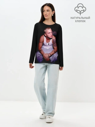 Лонгслив женский. Хлопок / EMINEM