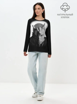 Лонгслив женский. Хлопок / EMINEM