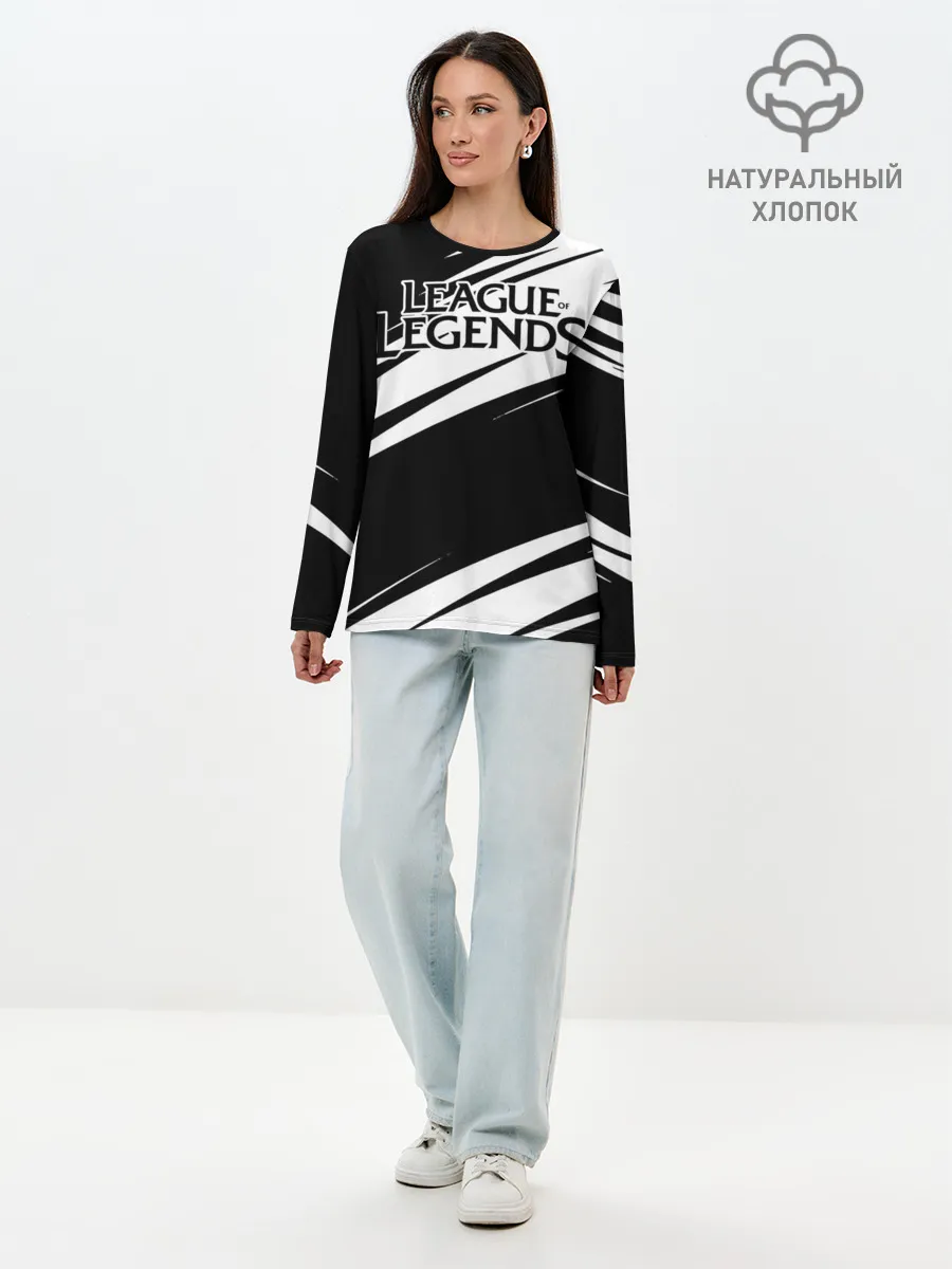 Лонгслив женский. Хлопок / League of Legends
