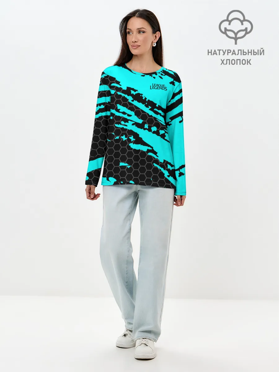 Лонгслив женский. Хлопок / League of Legends