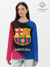 Лонгслив женский. Хлопок / BARCELONA / БАРСЕЛОНА