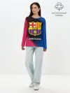 Лонгслив женский. Хлопок / BARCELONA / БАРСЕЛОНА