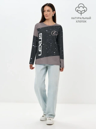 Лонгслив женский. Хлопок / LEXUS / ЛЕКСУС