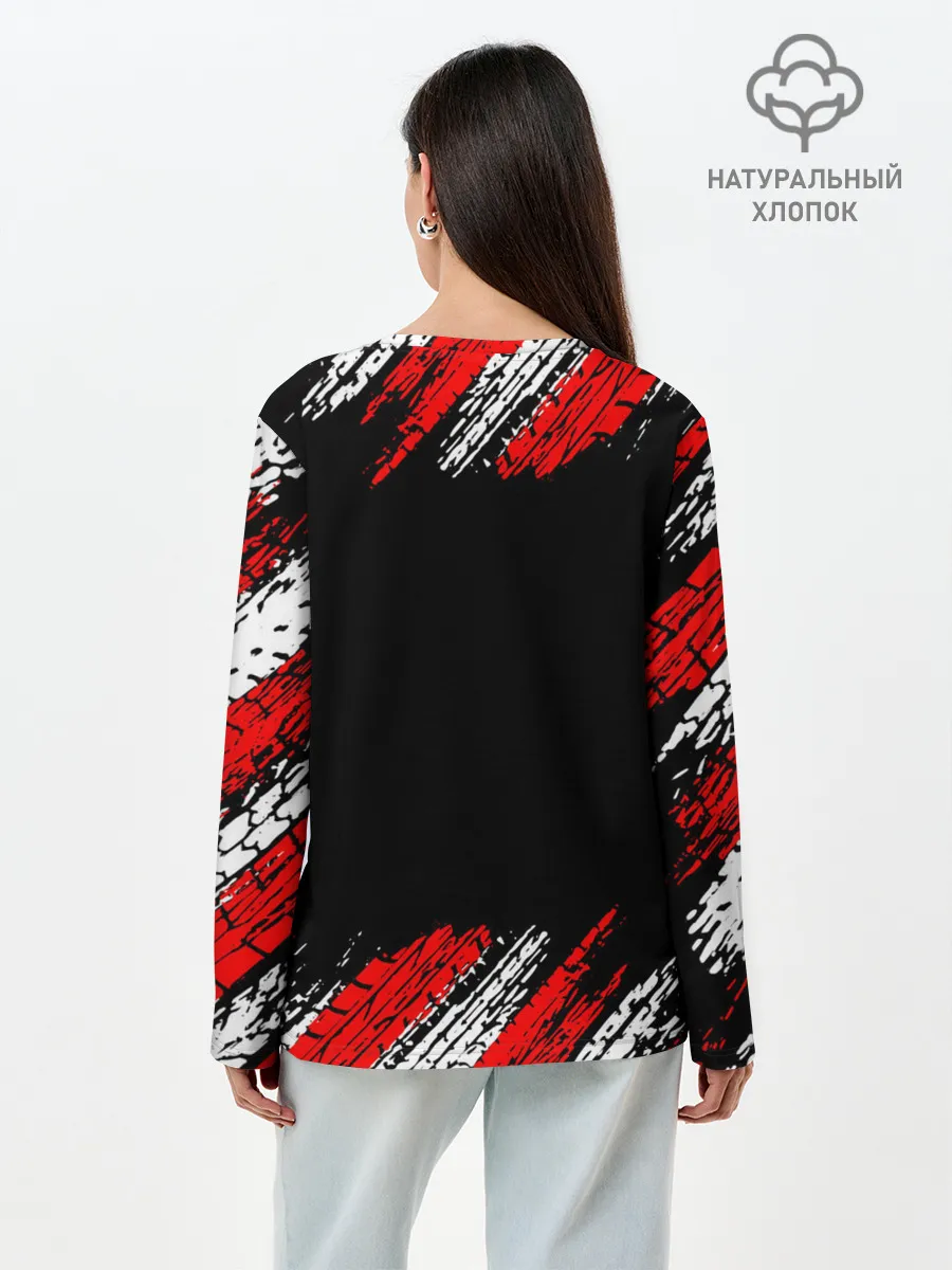 Лонгслив женский. Хлопок / HONDA.