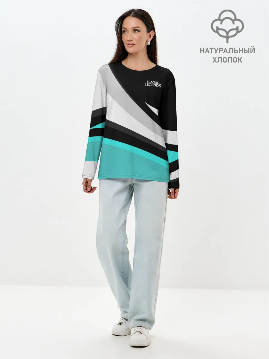 Лонгслив женский. Хлопок / League of Legends